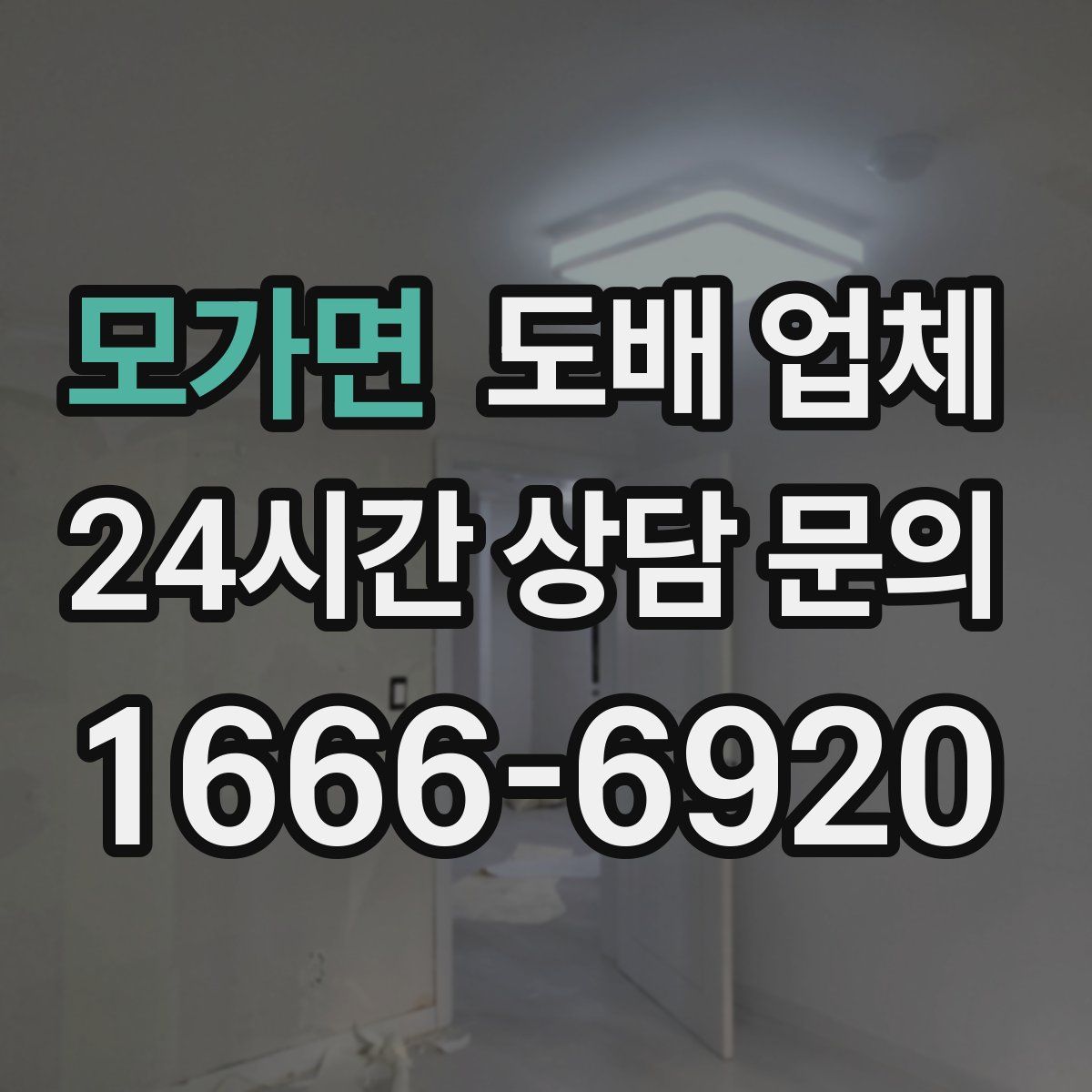 모가면 도배 업체