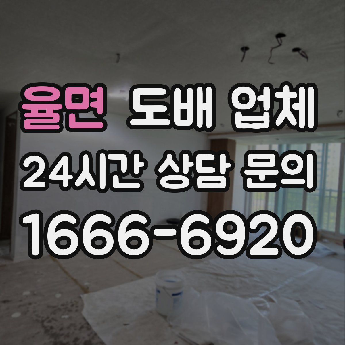 율면 도배 업체