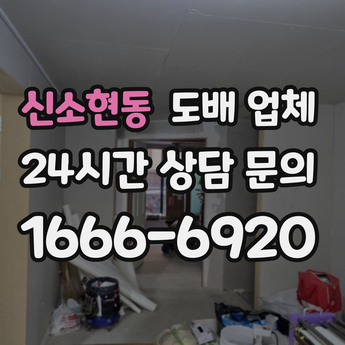 신소현동 도배 업체