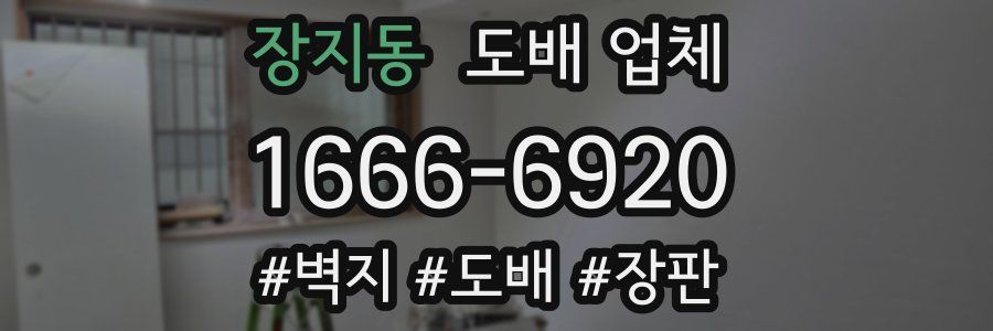 장지동 도배 업체