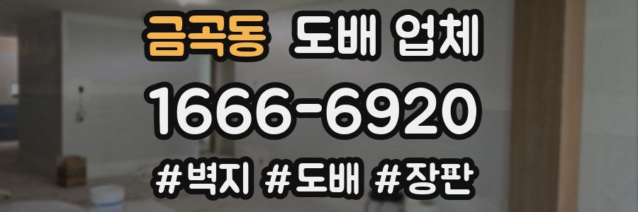 금곡동 도배 업체