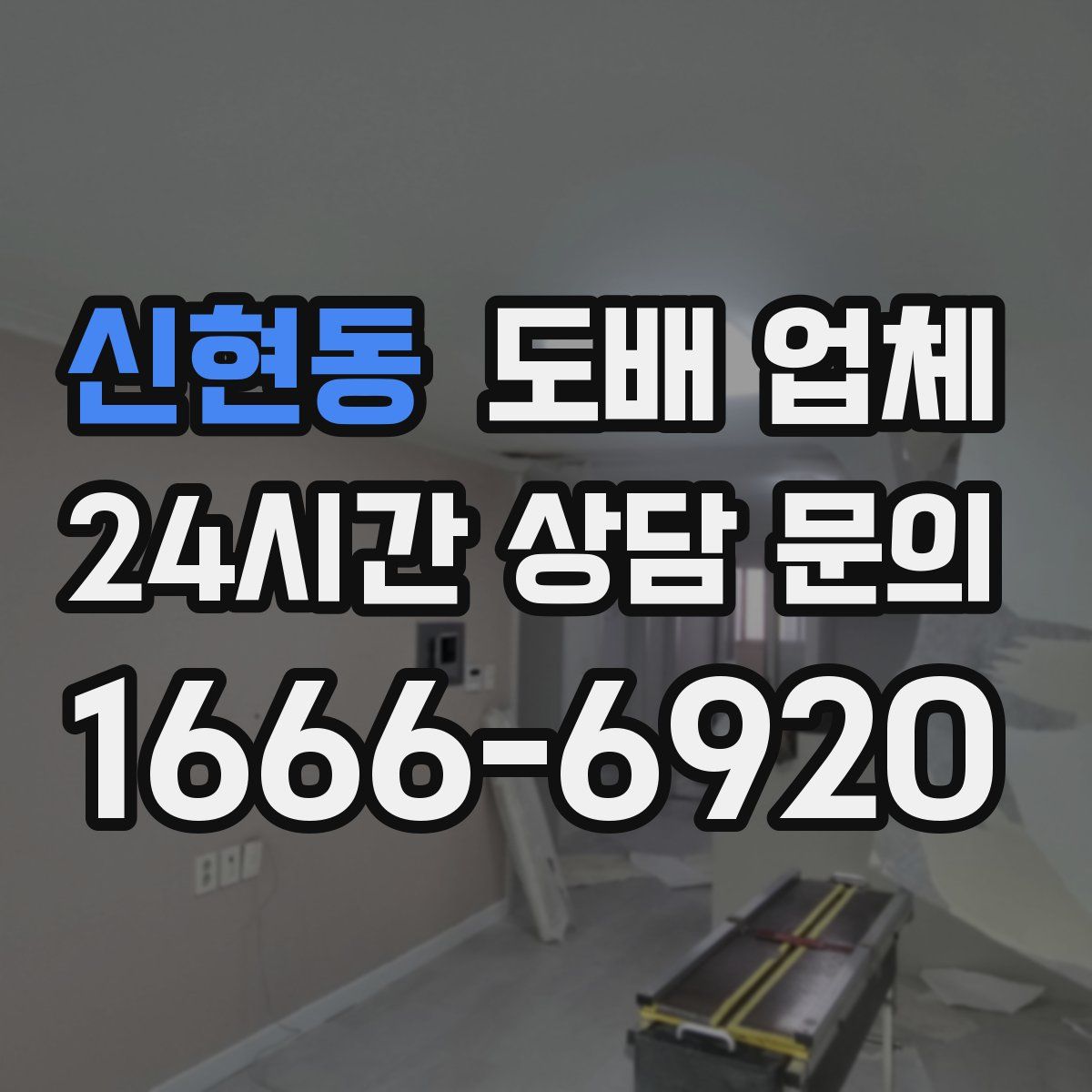 신현동 도배 업체