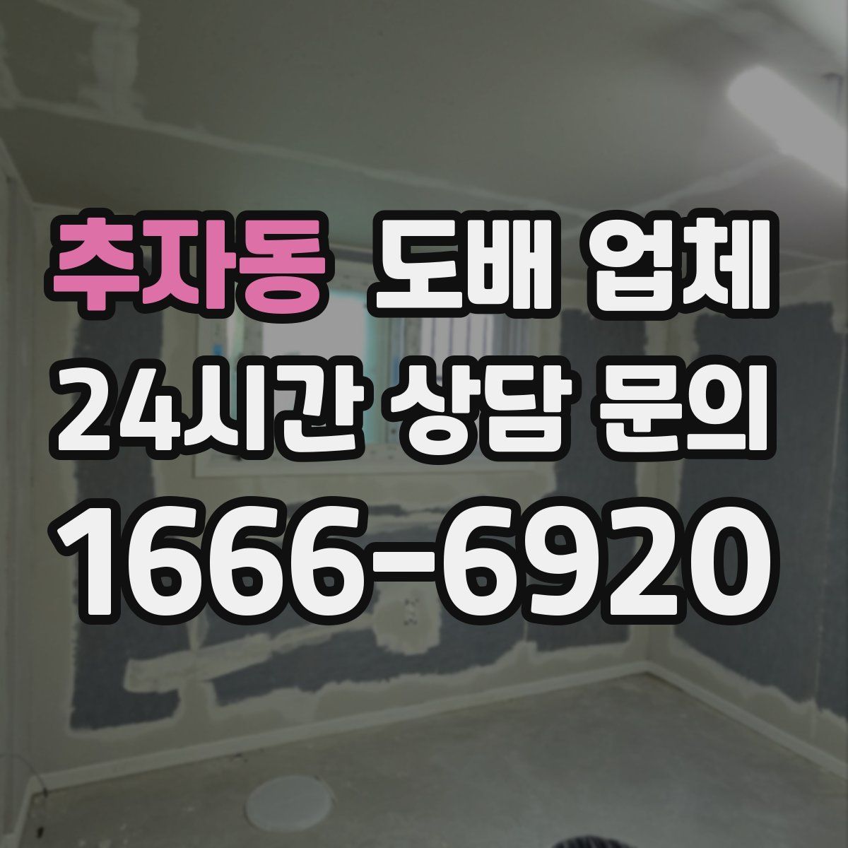 추자동 도배 업체