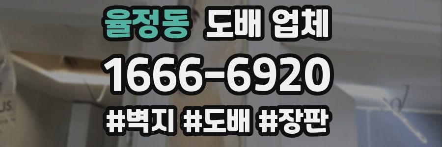 율정동 도배 업체