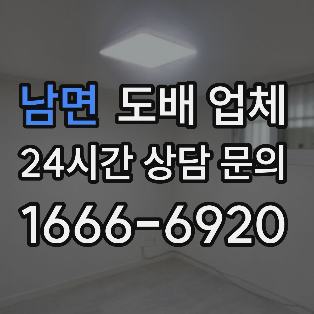 남면 도배 업체