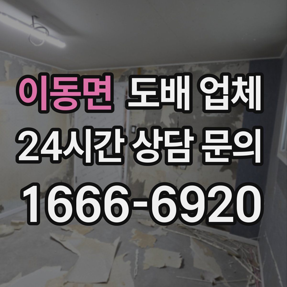이동면 도배 업체
