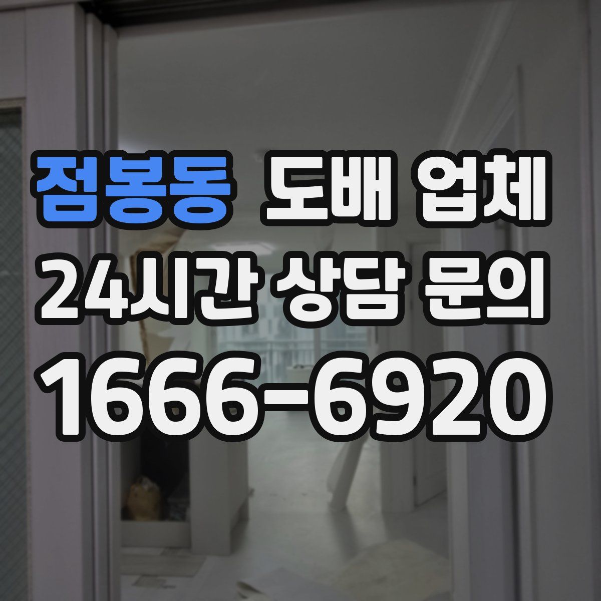 점봉동 도배 업체