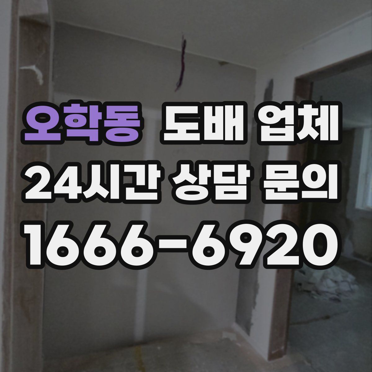 오학동 도배 업체