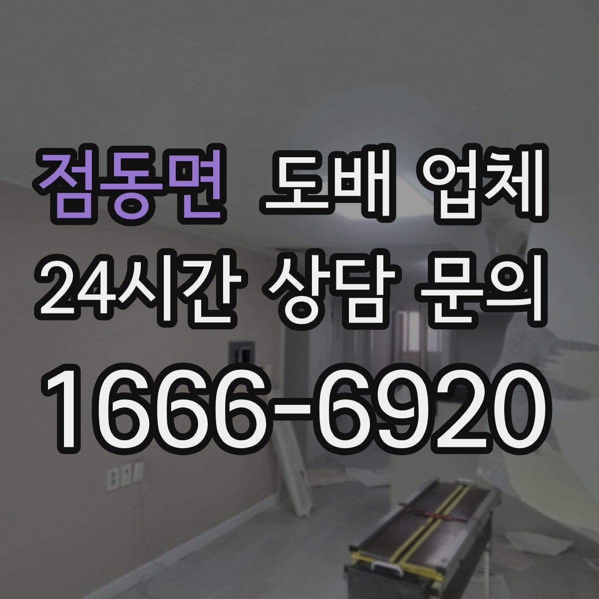 점동면 도배 업체