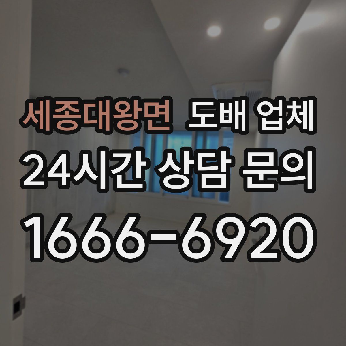 세종대왕면 도배 업체