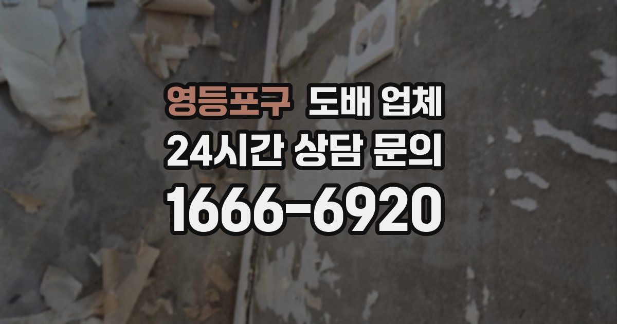 영등포구 도배 업체