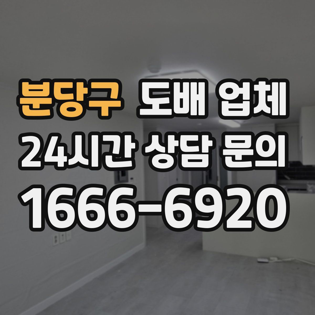 분당구 도배 업체