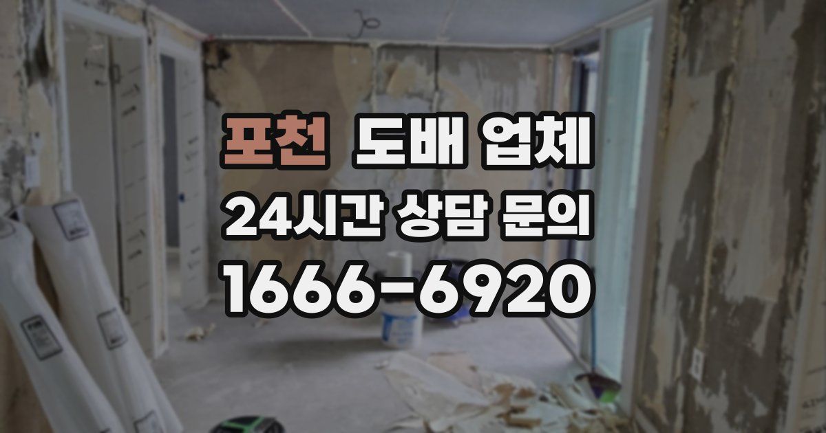 포천 도배 업체