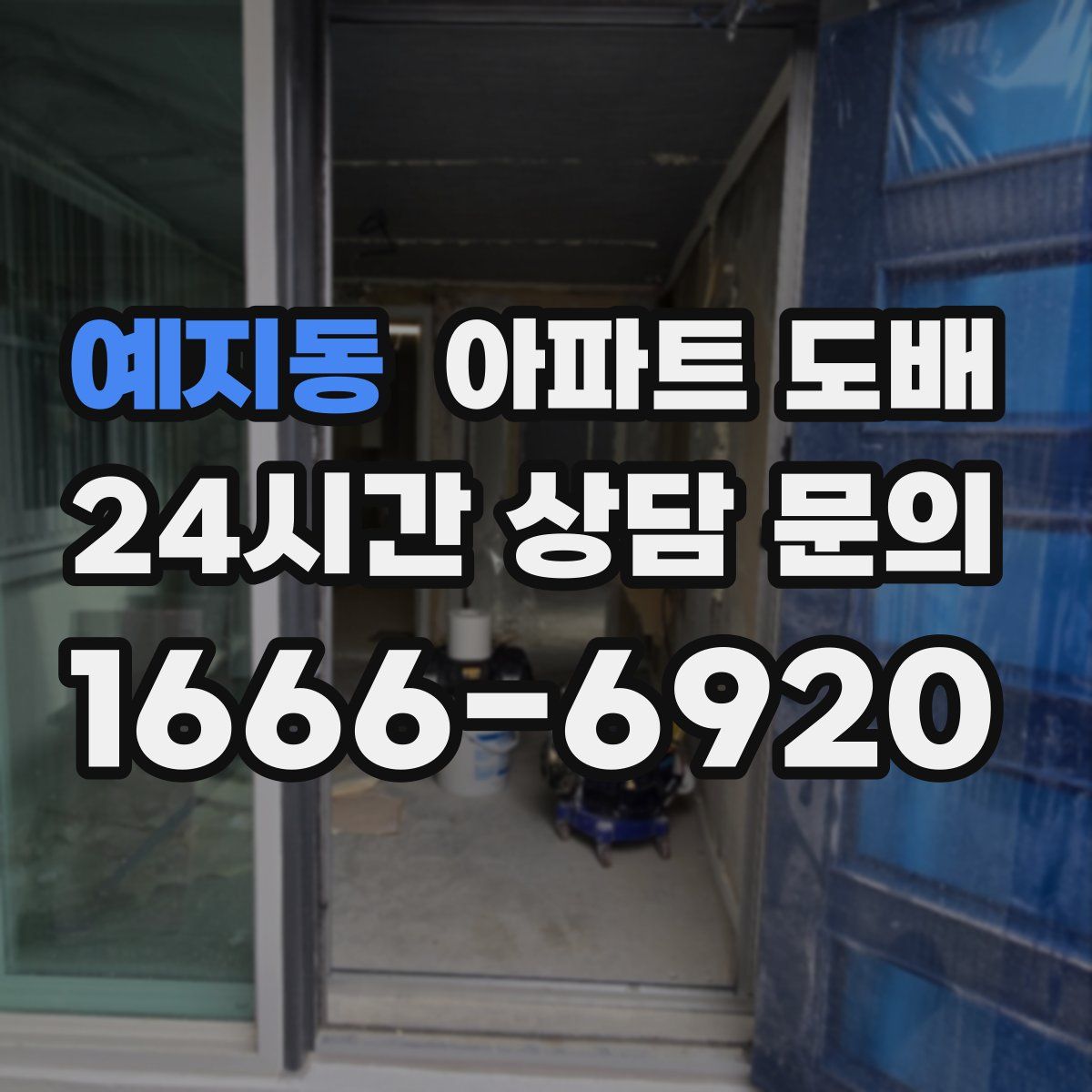 예지동 아파트 도배
