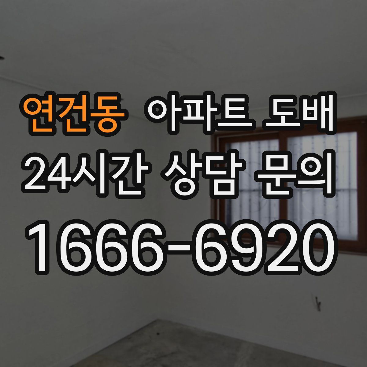 연건동 아파트 도배