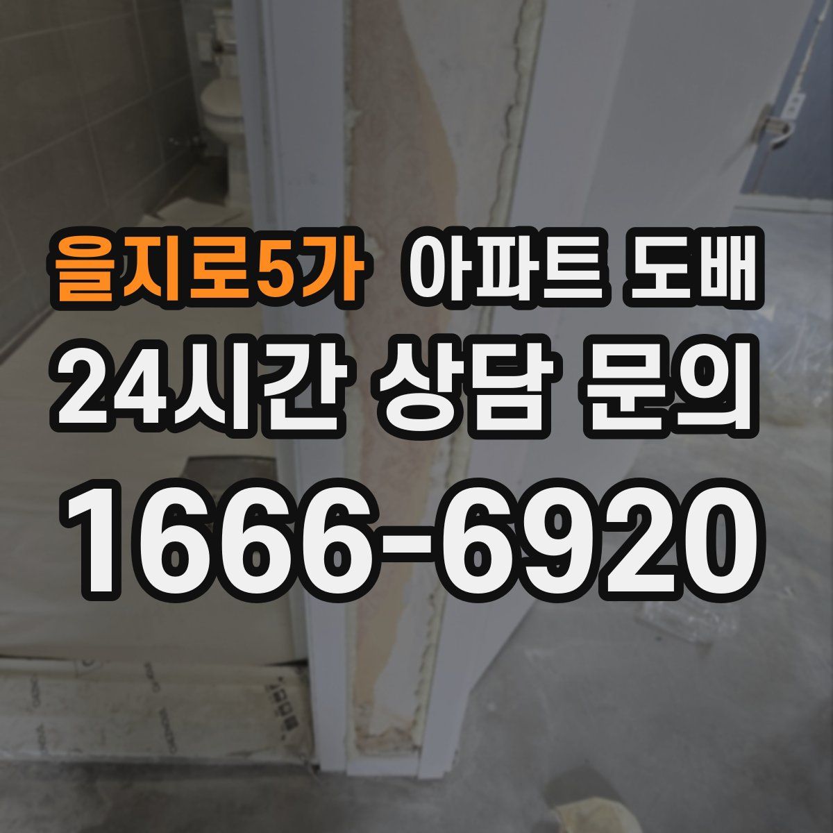 을지로5가 아파트 도배