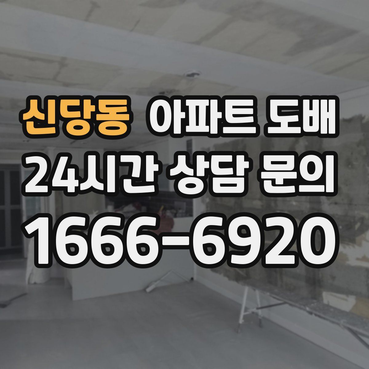 신당동 아파트 도배