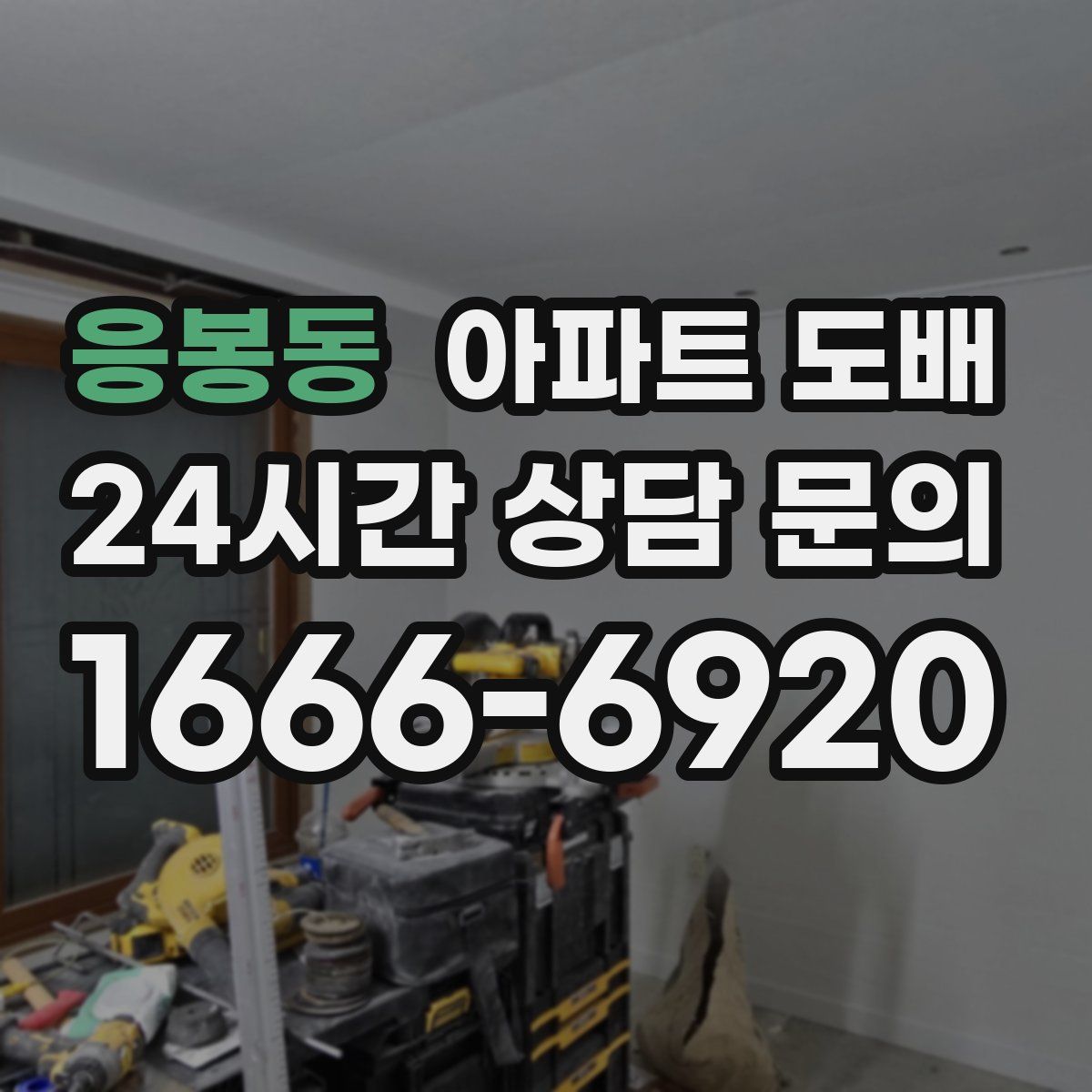 응봉동 아파트 도배