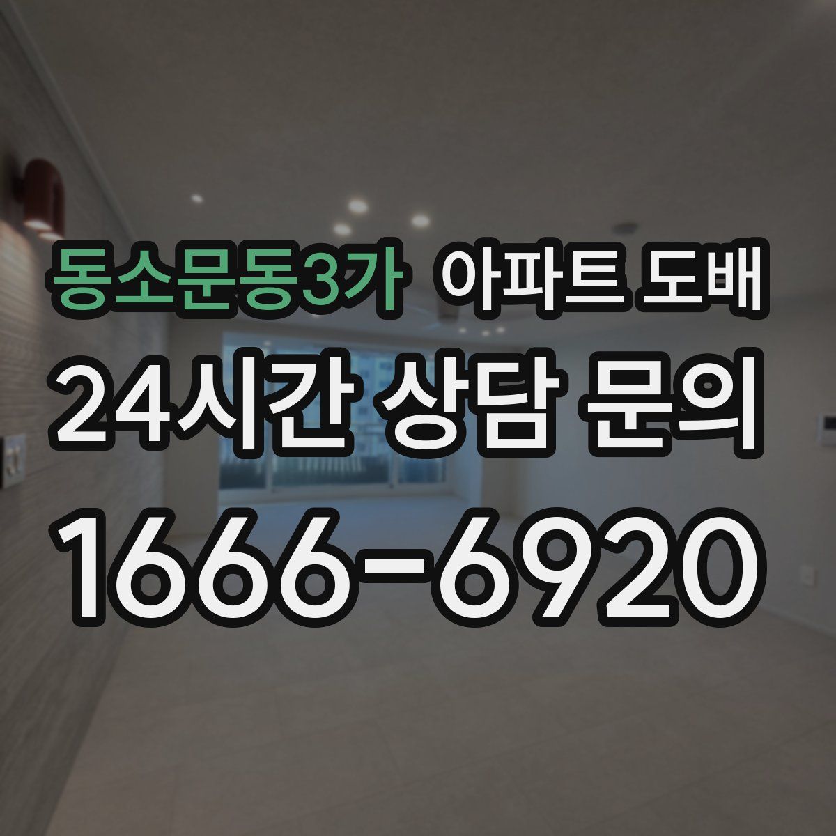 동소문동3가 아파트 도배