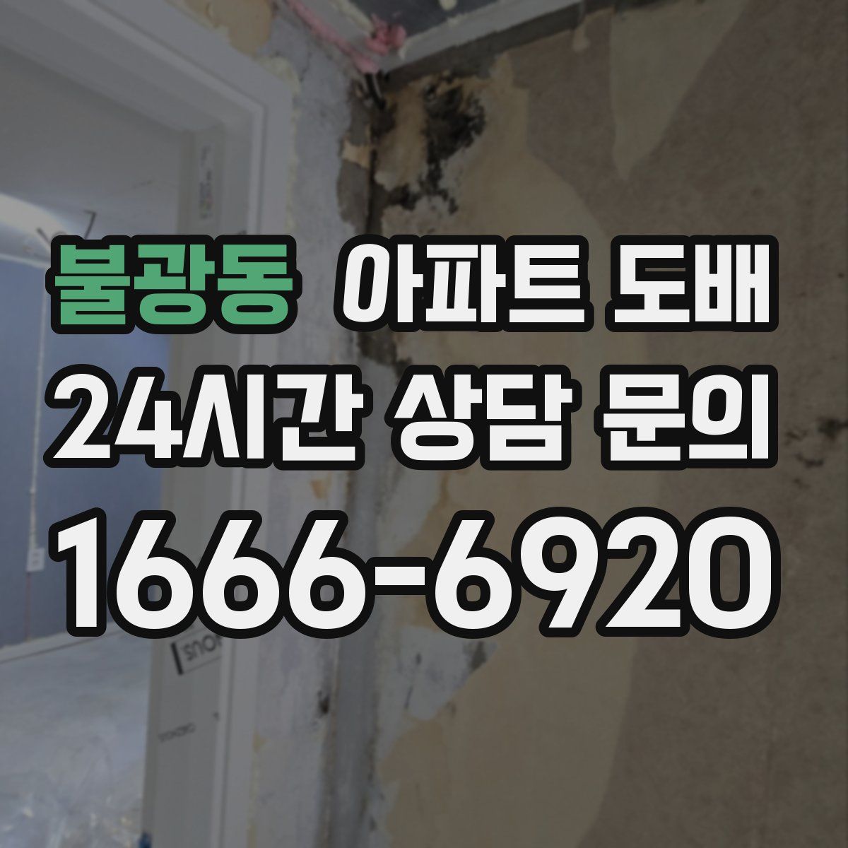 불광동 아파트 도배