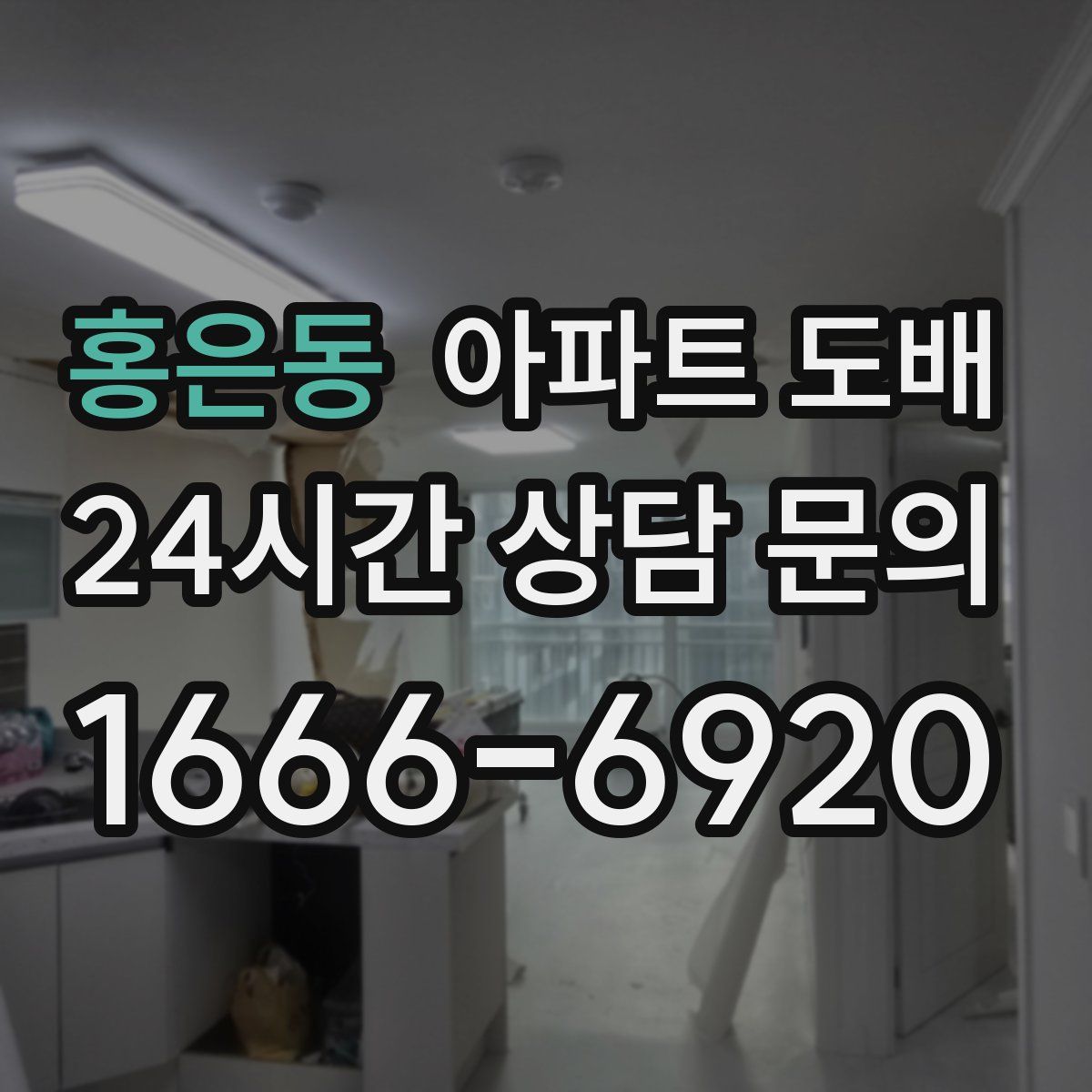홍은동 아파트 도배