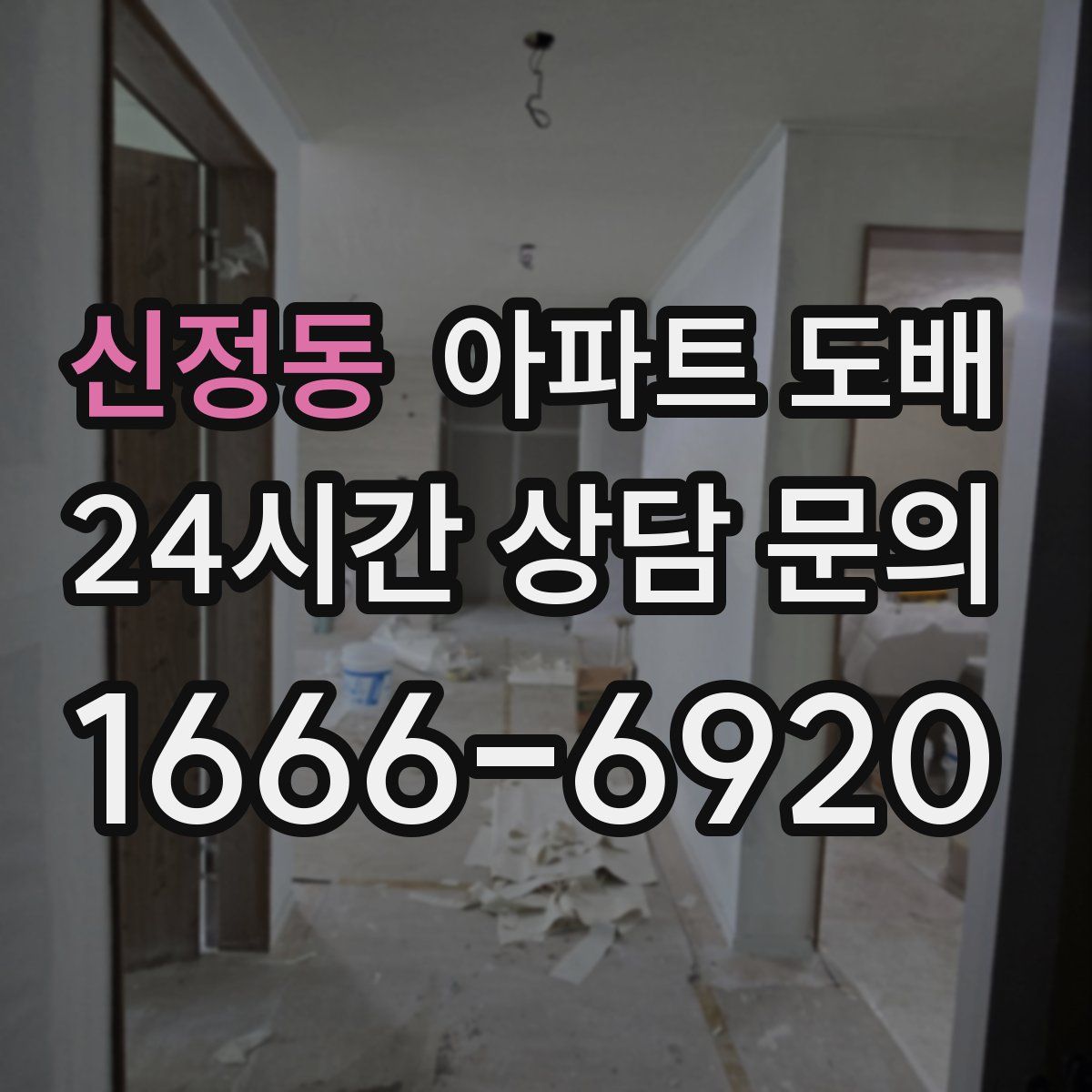 신정동 아파트 도배