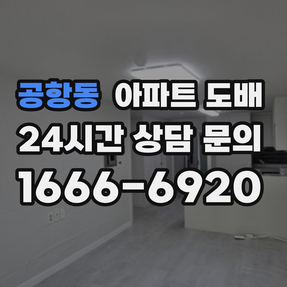 공항동 아파트 도배