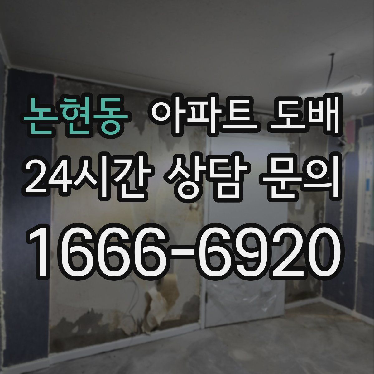 논현동 아파트 도배