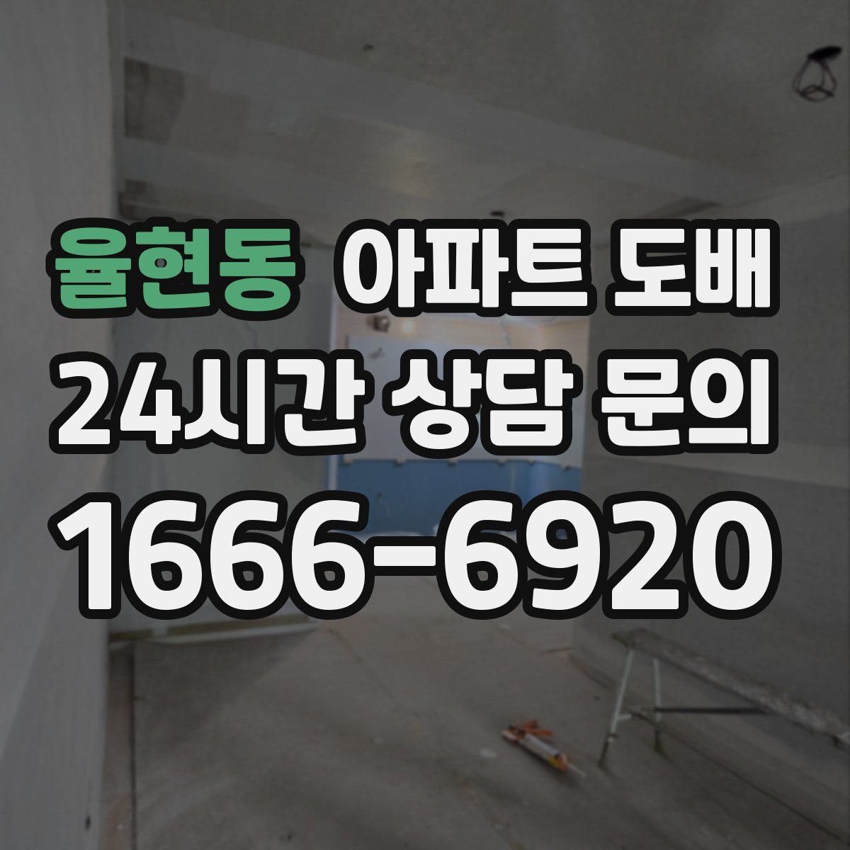 율현동 아파트 도배