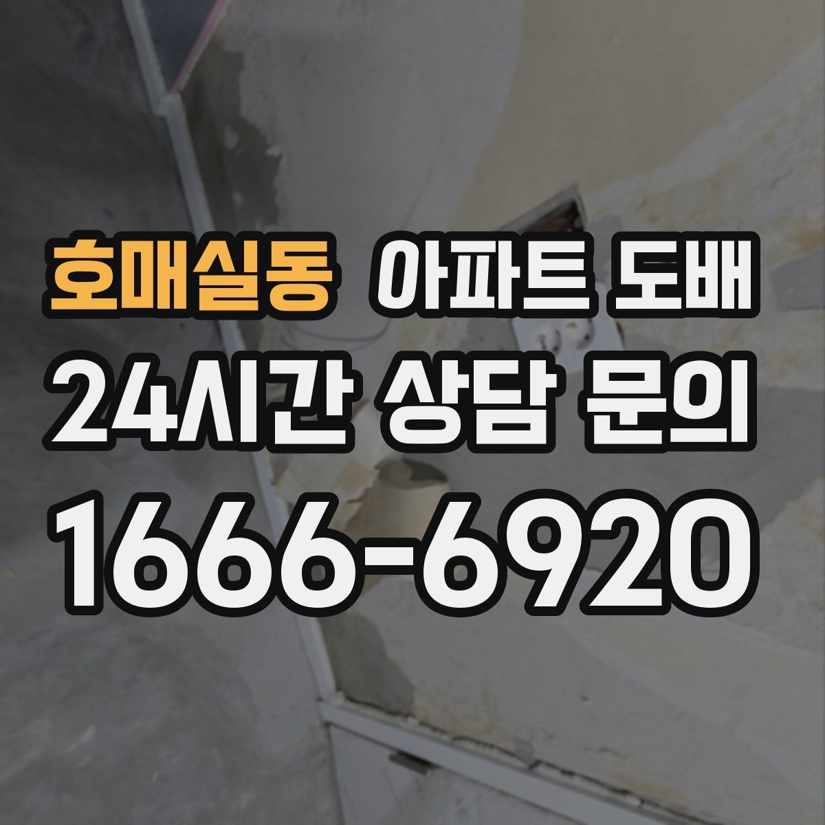 호매실동 아파트 도배