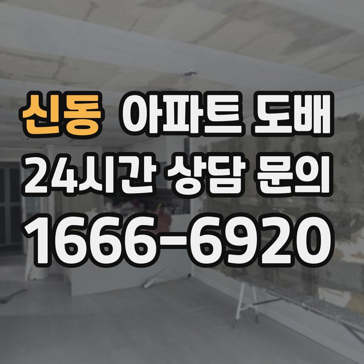 신동 아파트 도배