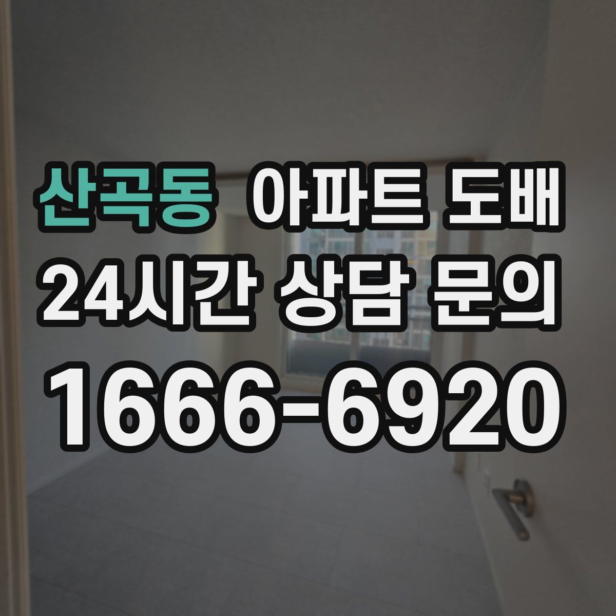 산곡동 아파트 도배