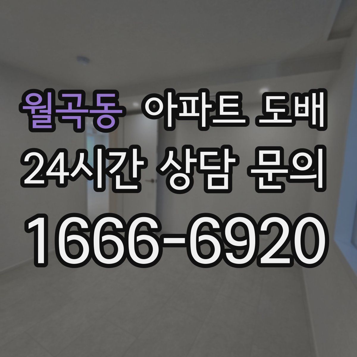월곡동 아파트 도배