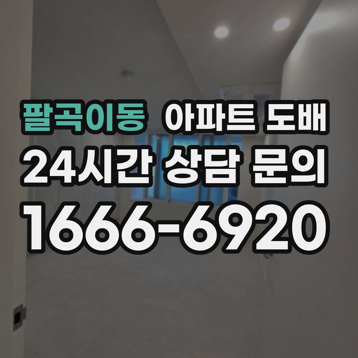 팔곡이동 아파트 도배