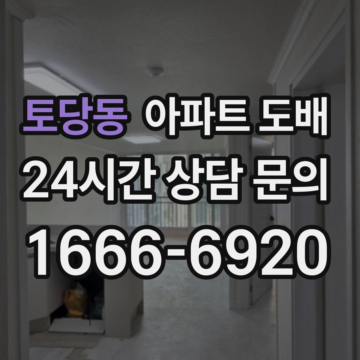 토당동 아파트 도배