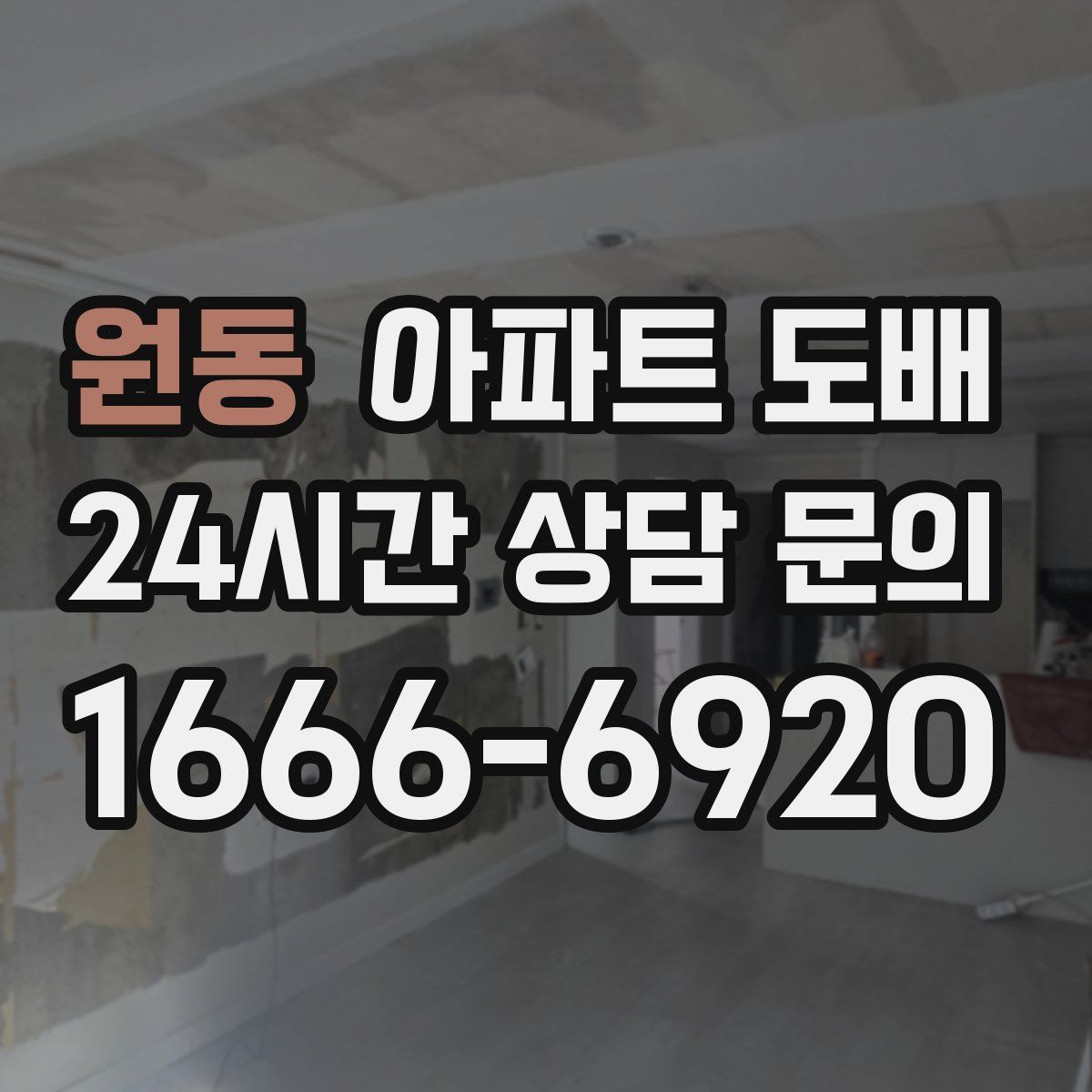 원동 아파트 도배