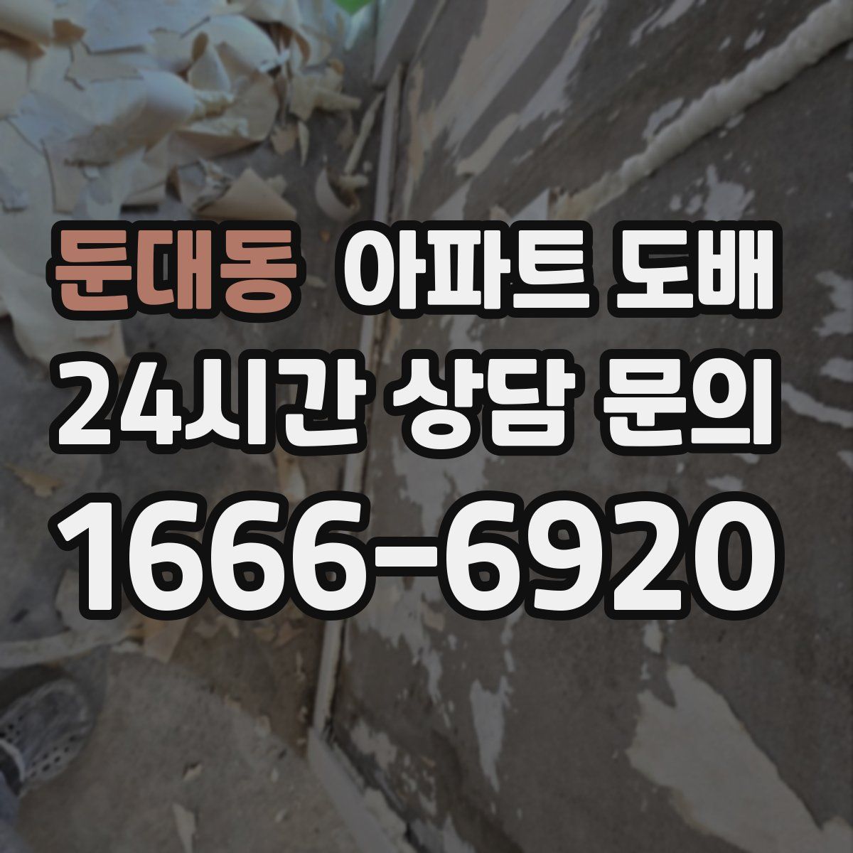 둔대동 아파트 도배