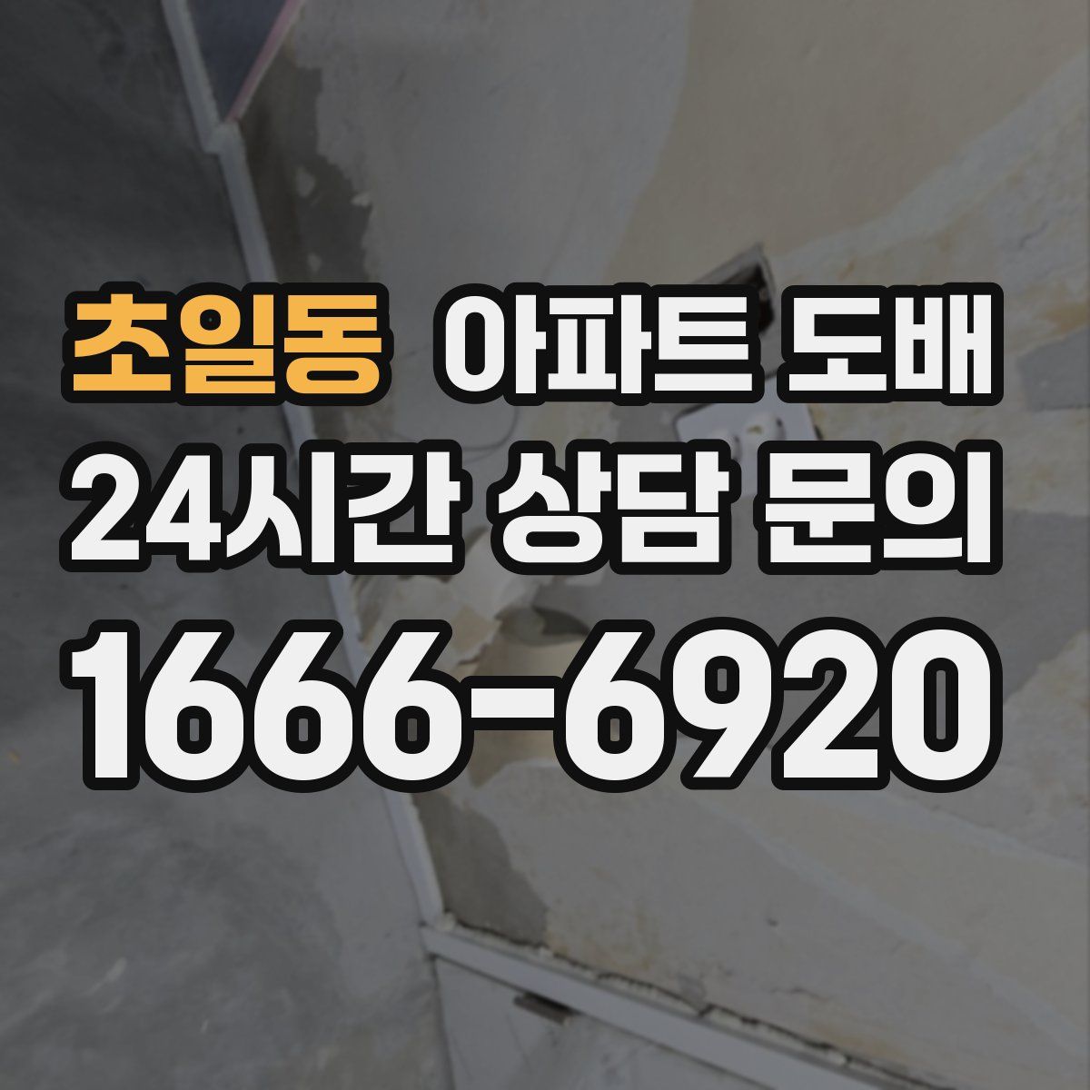 초일동 아파트 도배