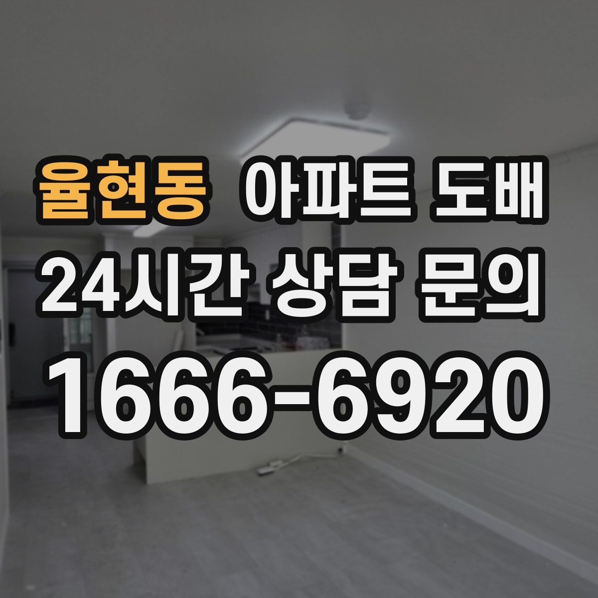 율현동 아파트 도배