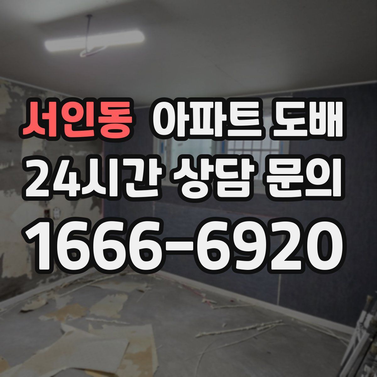 서인동 아파트 도배