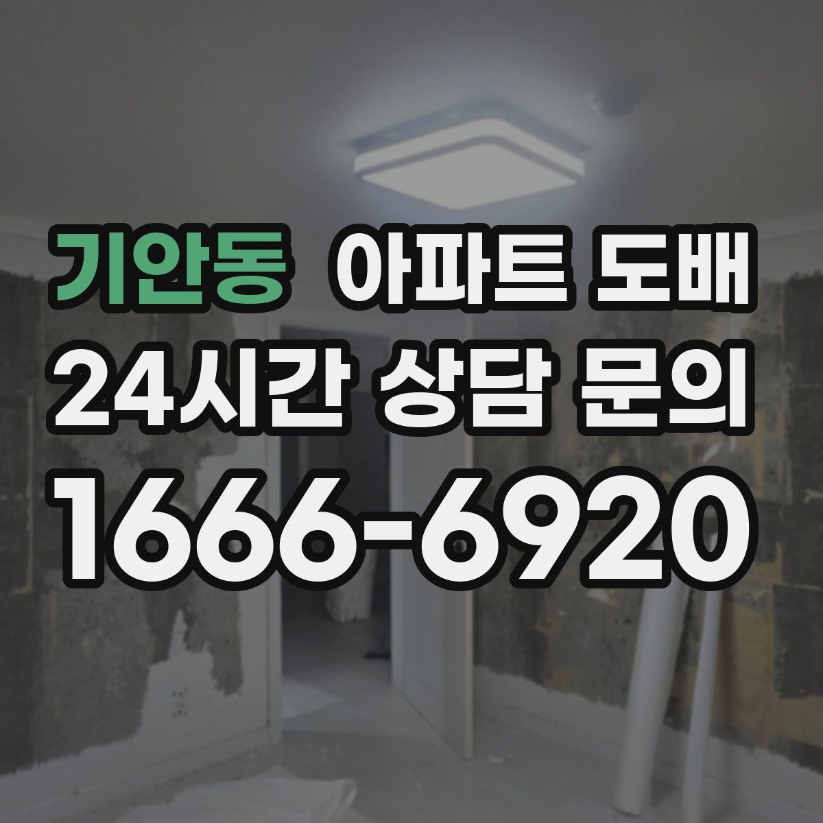 기안동 아파트 도배