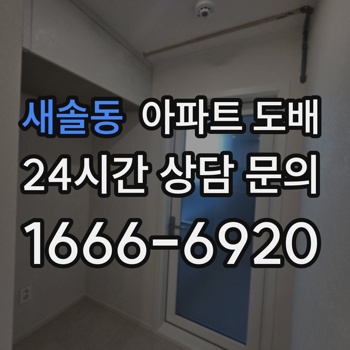 새솔동 아파트 도배