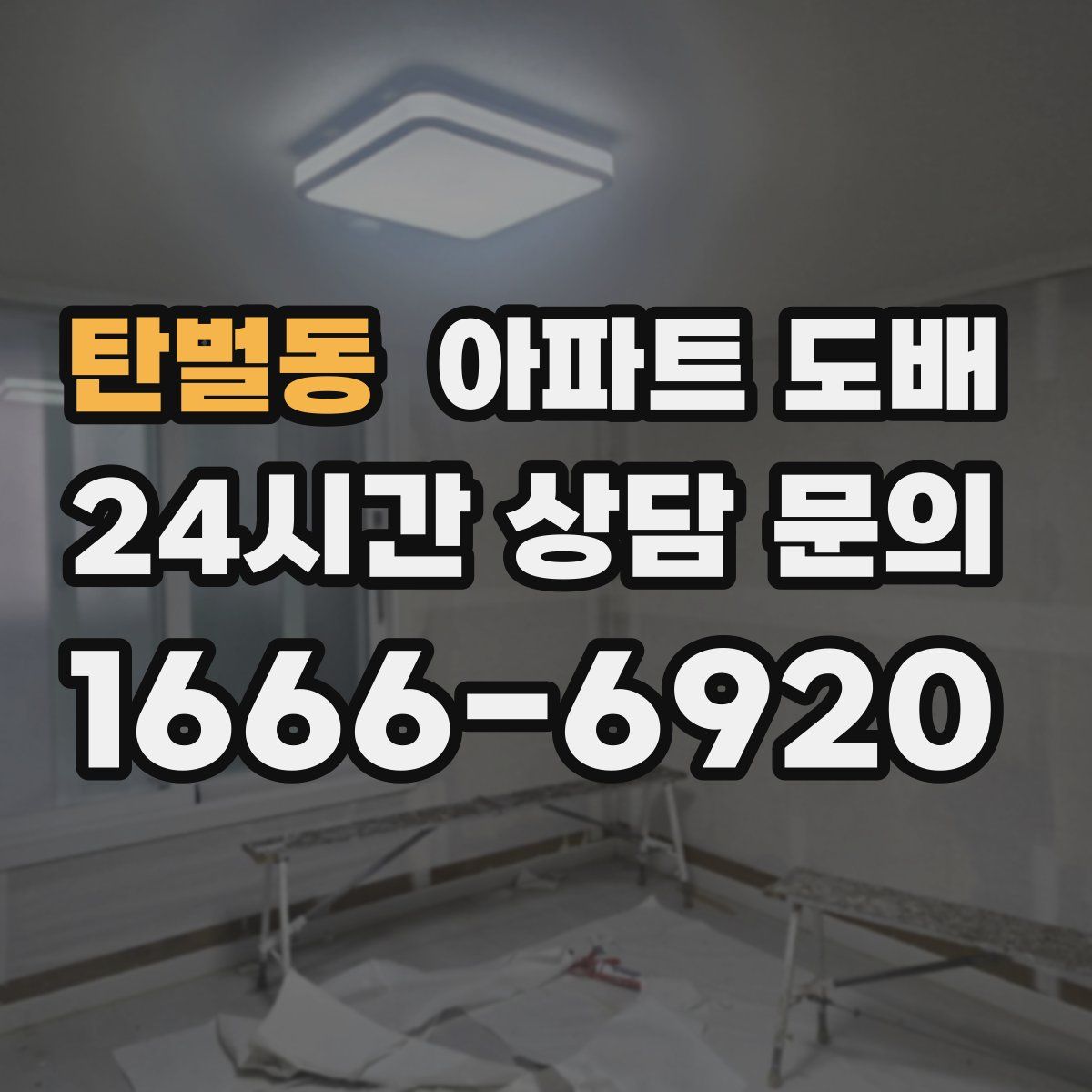 탄벌동 아파트 도배