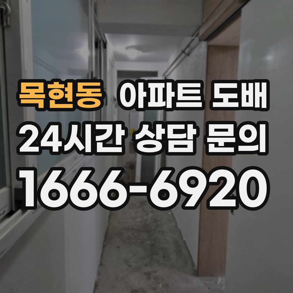 목현동 아파트 도배