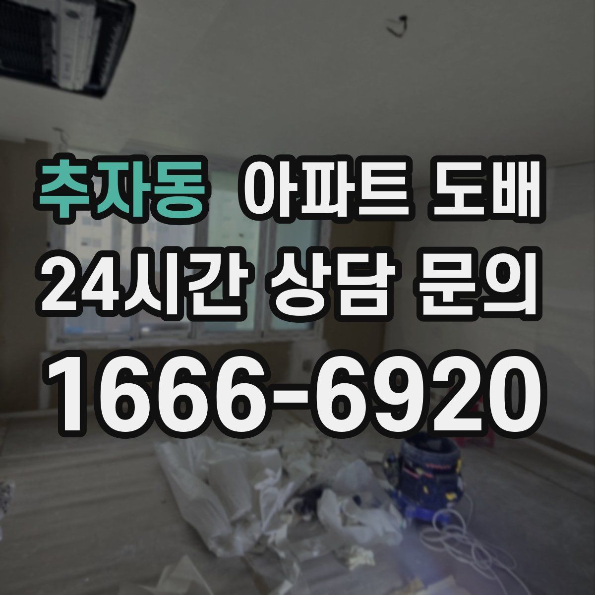 추자동 아파트 도배