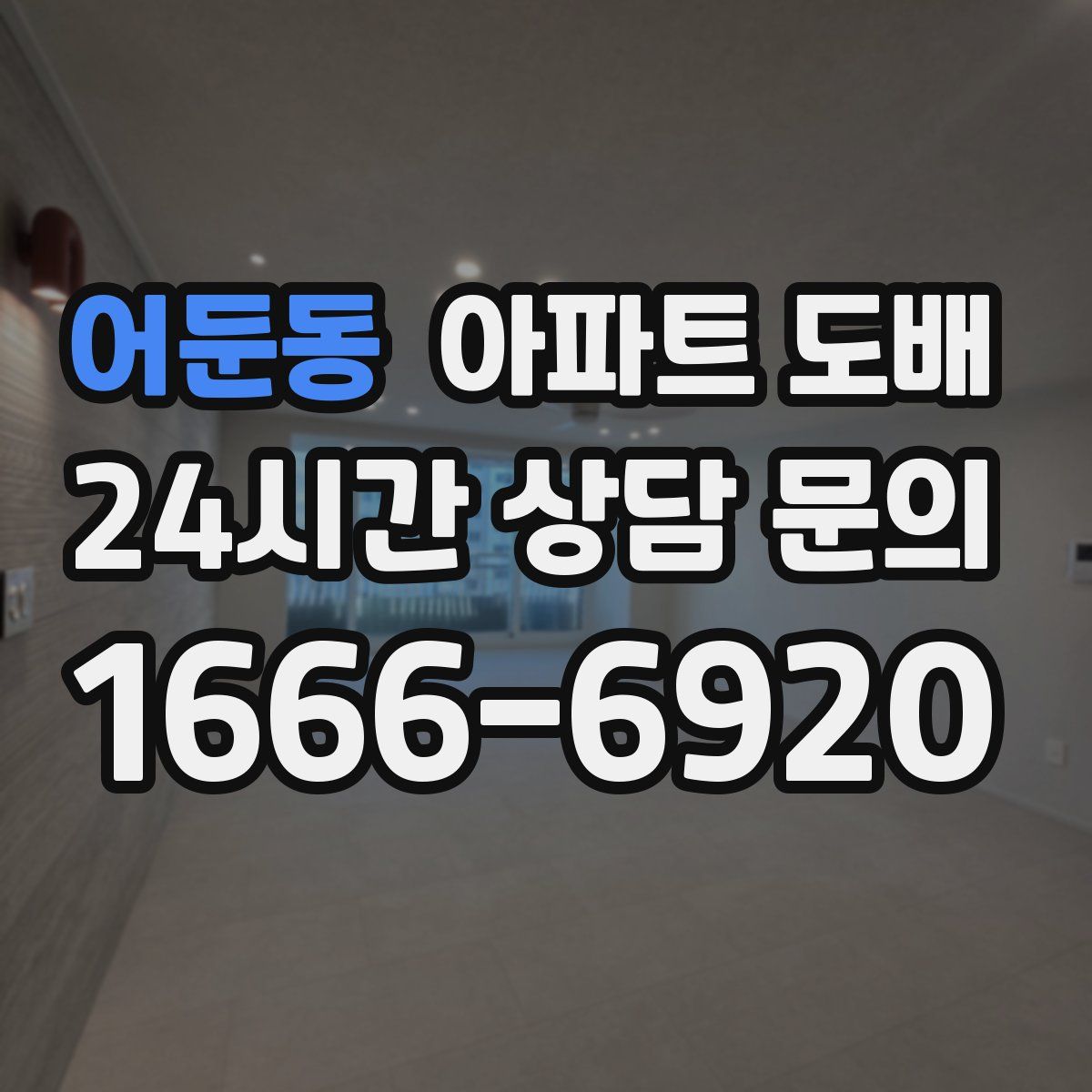 어둔동 아파트 도배