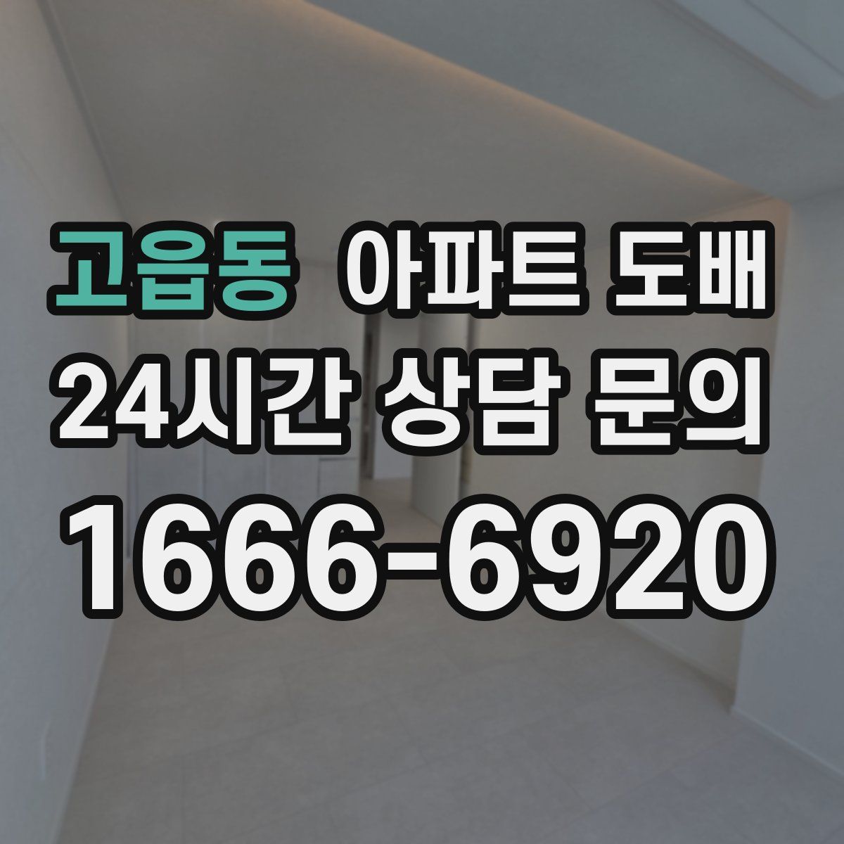 고읍동 아파트 도배