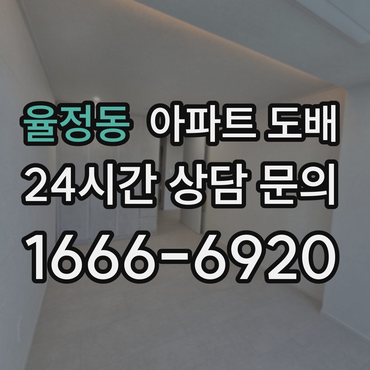율정동 아파트 도배