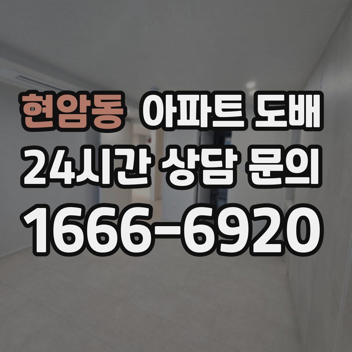 현암동 아파트 도배