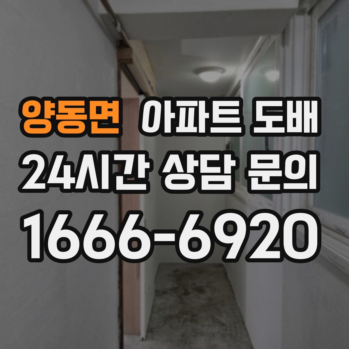 양동면 아파트 도배